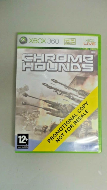 xbox 360 chrome hounds promotional copy