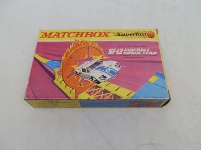 Matchbox Superfast Sf-13 Fireball Space Leap. Traccia rara e in scatola 2