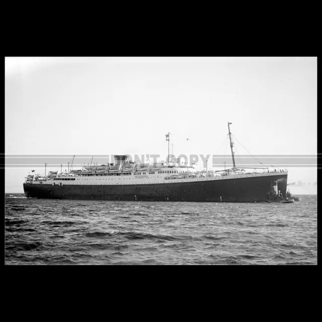 Photo B.004081 MV GEORGIC CUNARD WHITE STAR LINE 1949 OCEAN LINER LINER LINER LINER LINER