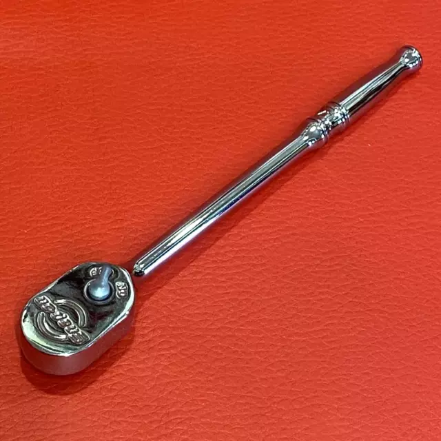 Snap On Tools 1/4" Drive Extra Long Chrome Ratchet TL72 ***rrp £110*** UNUSED