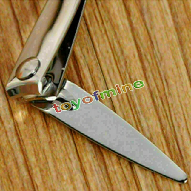Silver Stainless Steel Nail Tools Finger For Toe Trimmer Clippers With Nail File