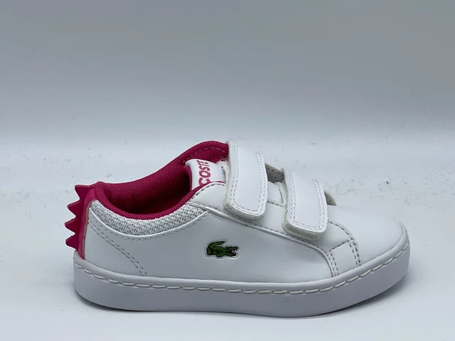 Lacoste Straightset 119 I CUI Infants Trainers White (A1) 7-37CUI0 Infants 7