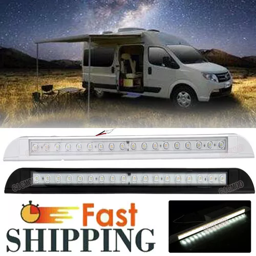 12V 24V Waterproof Awning Porch LED Strip Light 506mm Boat Campervan RV Caravan