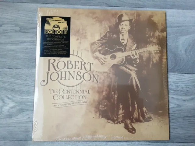 Robert Johnson: Centennial Collection RSD 2017 Columbia 3 LP 33 RPM- New - OVP