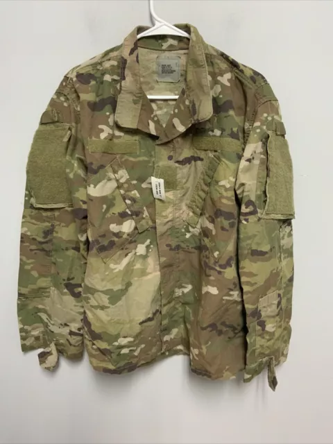 US Army Camo OCP Combat Uniform ACU Multicam Blouse Coat MED SHORT NWOT 17/88