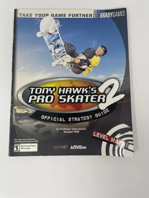 Tony Hawk's Pro Skater 2 Guía Oficial de Estrategia Playstation Windows 95/98