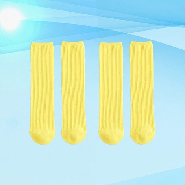 2 Pairs Kids Adults Socks Casual Cotton Socks Non Skid Socks Girl
