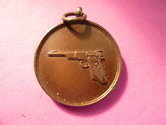 National Small Bore Rifle Association Bronze Medal / Fob 1950