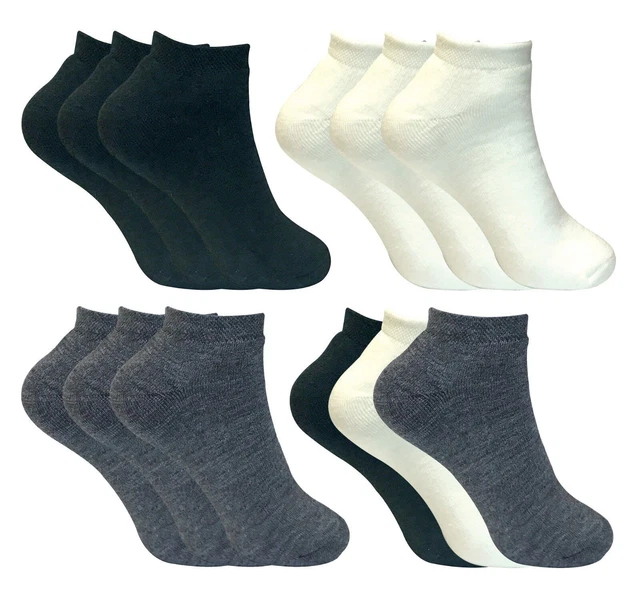 Lot De 3 Paires De Chaussettes Thermiques Polaires - Taille 37-42, Unisexe, Noir