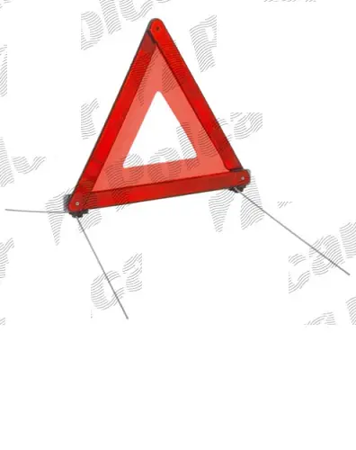 Triangle d'avertissement de panne d'urgence de voiture