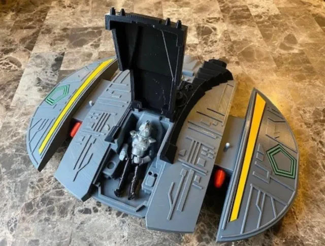 Geekcandy Labs 3D Printed  Battlestar Galactica Cylon Raider For 3-3/4” Figures