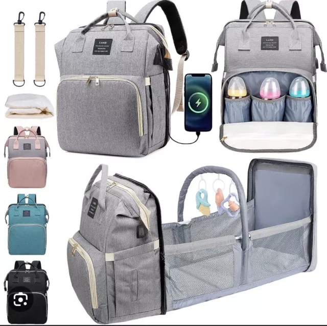 Diaper Bag. Mochila Unisex para viajar con Bebes. Living Traveling Share.