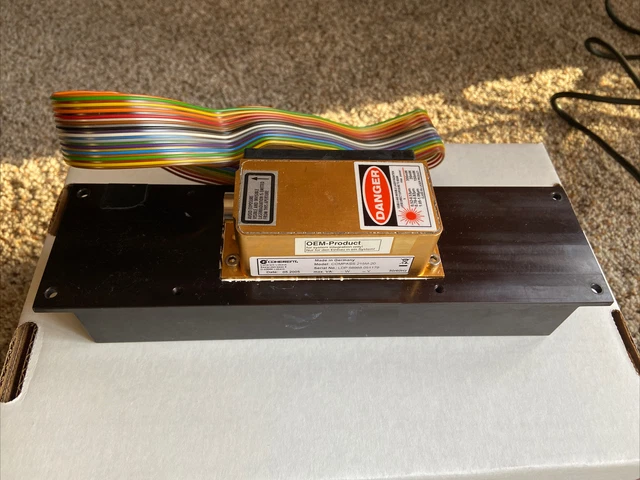 Coherent Compass 215M-20 Laser Head & Heatsink EXCELLENT WORKING!