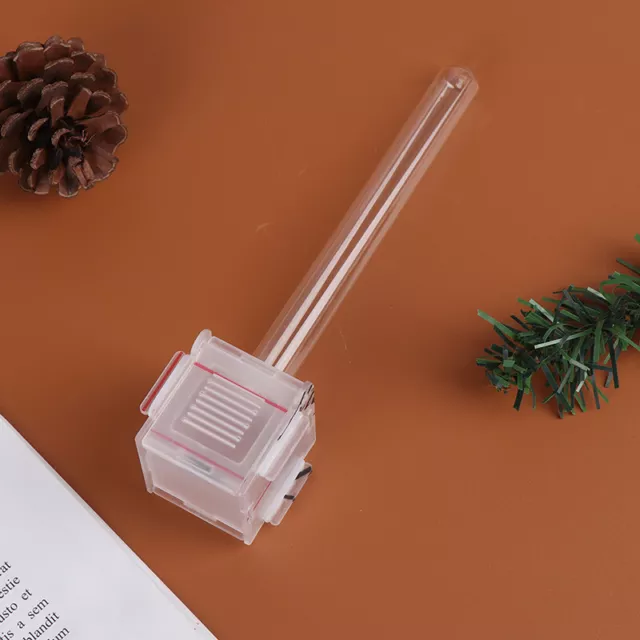 Nuevo Transparente Mini Nido de Hormigas Granja con Tubos Nido de Vidrio Área de Alimentación de Hormigas Juguetes ~Z8