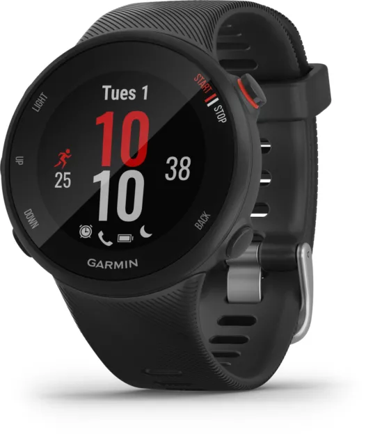 Garmin Forerunner 45 Schwarz Smartwatch 40mm Fitnesstracker Sportuhr Bluetooth