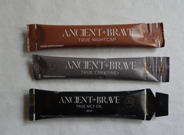 ANCIENT+BRAVE TRAVEL RITUAL - True Nightcap, MCT Oil, Creatine - 6 ...