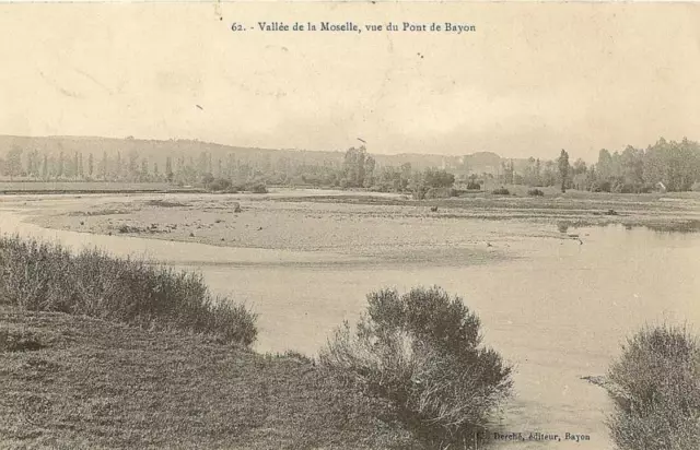 Vallee De La Moselle Vue Du Pont De Bayon