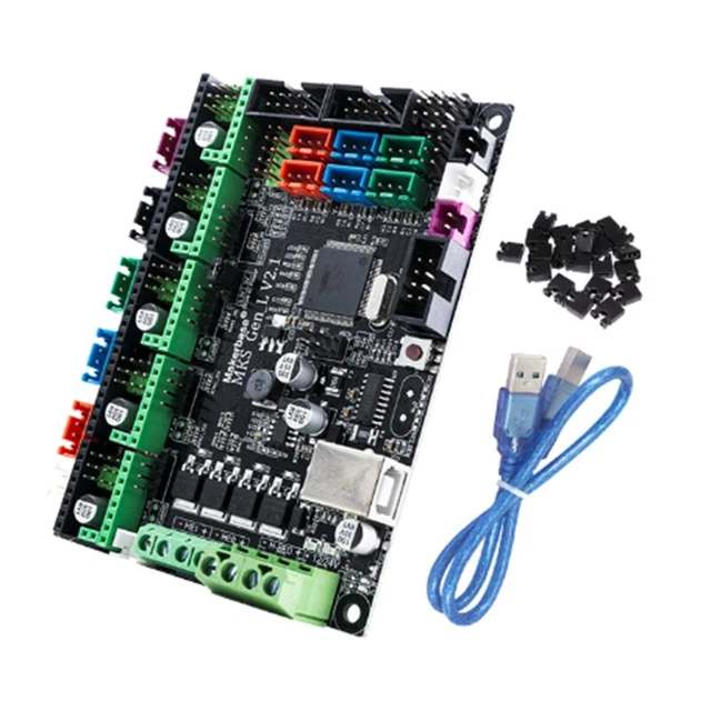 For RAMPS MKS Gen-L V 2.1 Control Board Support 3D Printer Parts Uart-V3K6