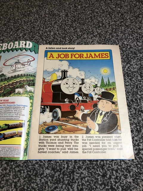 THOMAS THE TANK Engine & Friends Magazine Comic Vintage 1992 No: 110 £ ...