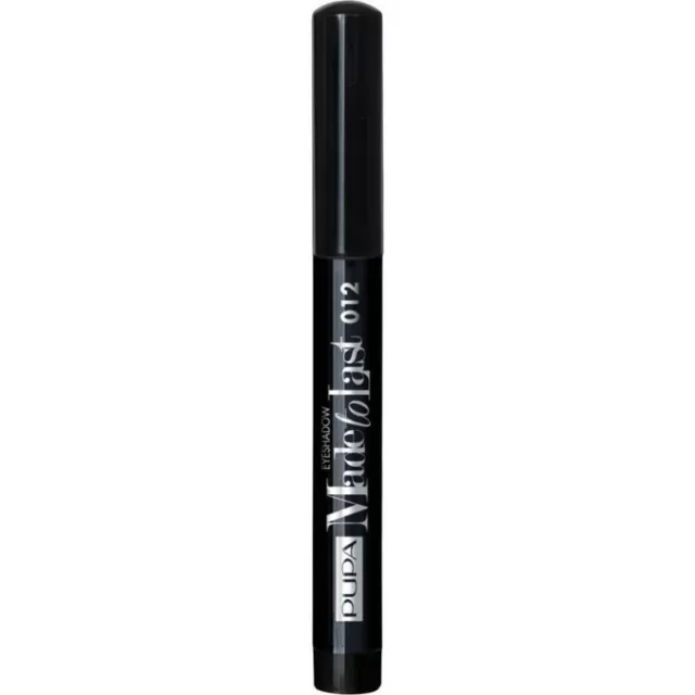PUPA Made to Last Waterproof Eyeshadow - Ombretto 012 Extra Black