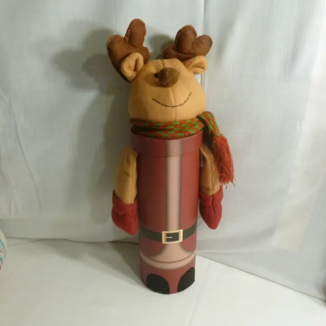 Reindeer Christmas for giving a bottle of wine as a gift - EUC