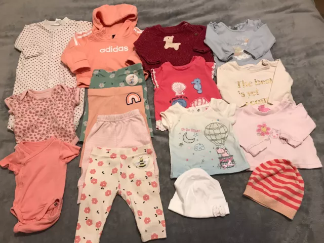 baby girl clothes 0-3 months bundle