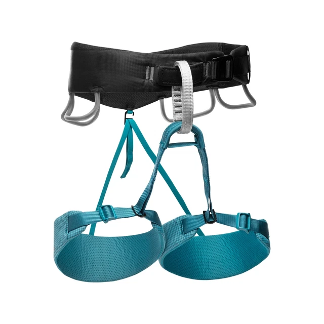 Black Diamond Womens Momentum Rock Climbing Harness Extra Sm Aqua Verde