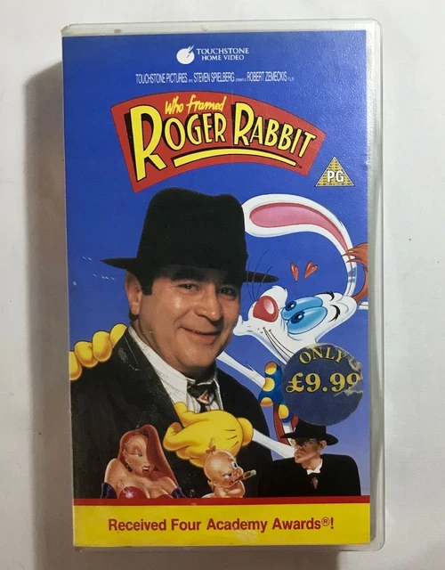 WHO FRAMED ROGER Rabbit - Bob Hoskins - bande vidéo PAL VHS EUR 5,24 ...