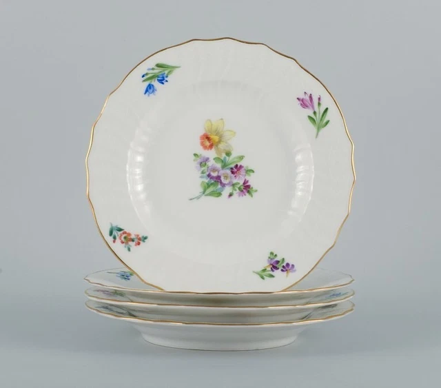 Royal Copenhagen Blaue Blume Glatt Dessert-/Speiseteller 22cm 8212 1