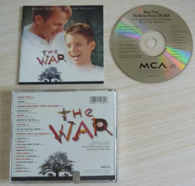 Rare Cd Album Bof The War Musique De Film Jon Avnet 21 Titres 1994