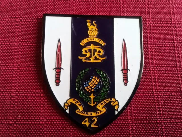 Pins Militaire Armée Anglaise 42eme Commando Royal Marine (Gerboise Rouge)