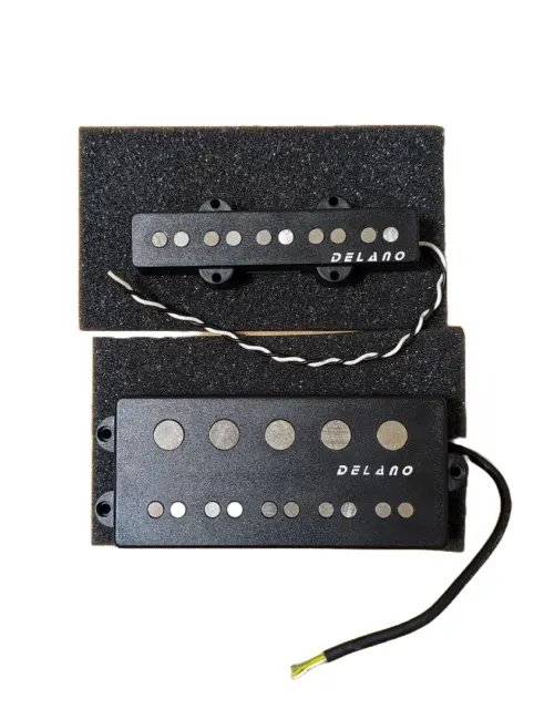 DERANO Bass Pickup Set The Hybrid 5 & JC5 AL/H 5 strings Boxed From Japan