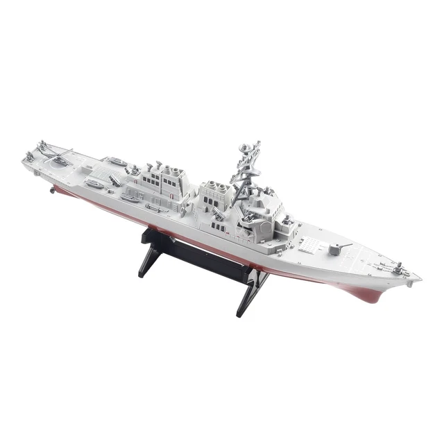 Navire De Guerre Télécommandé 2,4 GHz – Échelle 803A, Coque Plastique, Imperméable, 20 M De Portée, Avant/Arrière/Gauche/Droite/Vitesses
