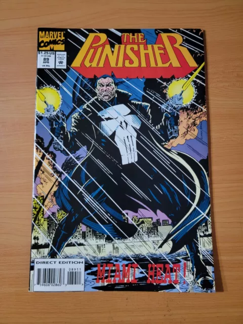 Punisher #89 Direct Market Edition ~ NEAR MINT NM ~ 1994 Marvel Comics
