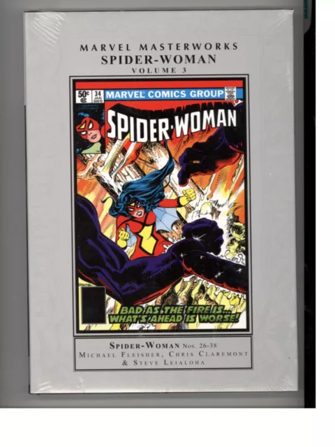 Marvel Masterworks Spider-Woman Vol 3 Nos 26-38  Hardcover NEW Sealed