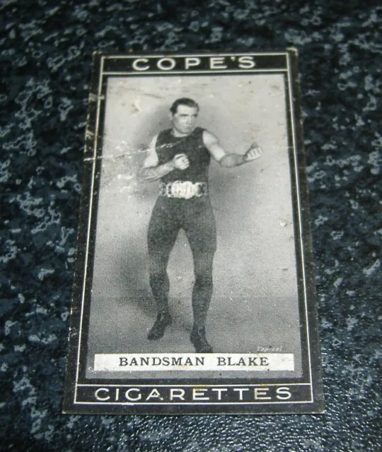 Cope Bros & Co - Boxers Card No3, Bandsman Blake