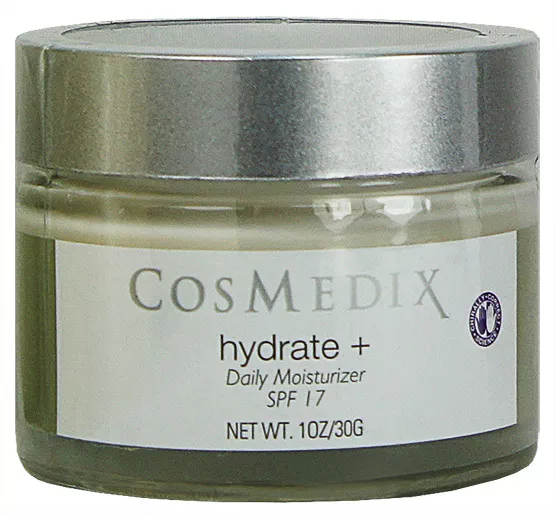 Cosmedix Hydrate + Daily Moisturizer SPF17 30ml(1oz) New