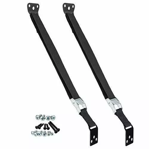 2 PK Safety Innovations Heavy Duty TV Furniture Straps - Baby Proofing Anti Tip