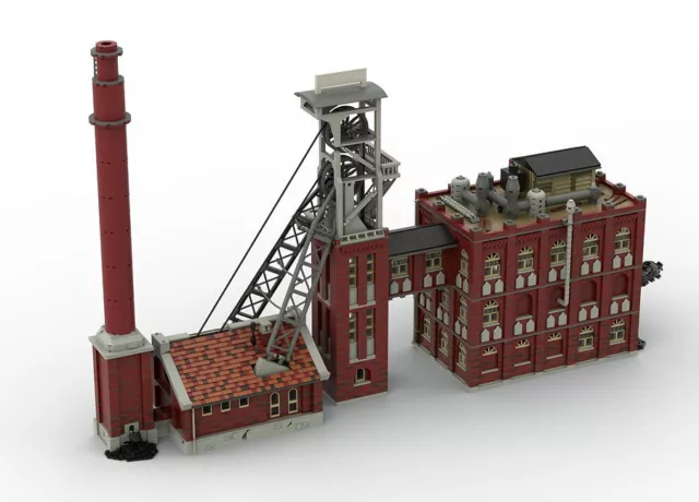 PDF-Anleitung Zeche / Bergwerk Miene creator MOC für LEGO©-Steine