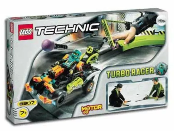 RARO! LEGO 8307 Technic Stunt Race - Turbo Racer *NUOVO con Contenuto Sigillato*