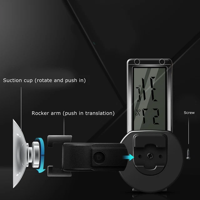 Termometro Igrometro 2-in-1 Per Rettili - Per Terrari E Vivai