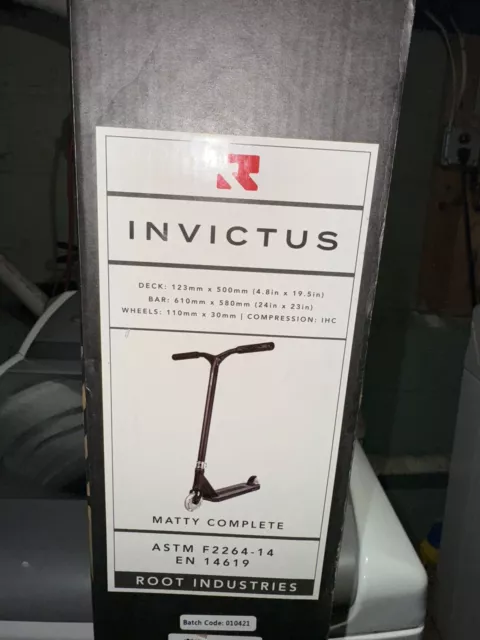 Invictus Complete Scooter - Stunt Scooters - Professional Scooter for Any Age...