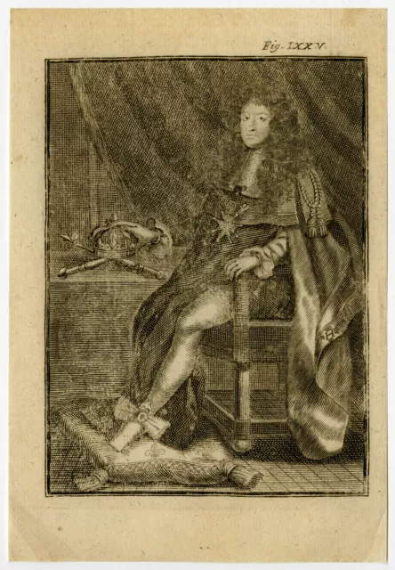 Antique Print-PORTRAIT-LOUIS XIV-FRANCE-Anonymous-ca. 1750