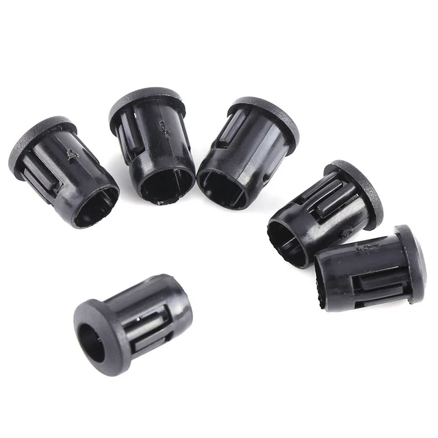 5mm LED 50Pcs Lamp Socket Diode Holder Nylon Black Clip Bezel Mount Useful Tool