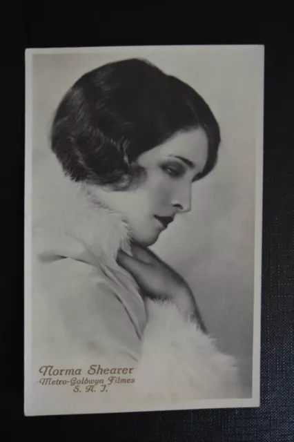 Cartolina Vintage Norma Shearer Metro Goldwyn