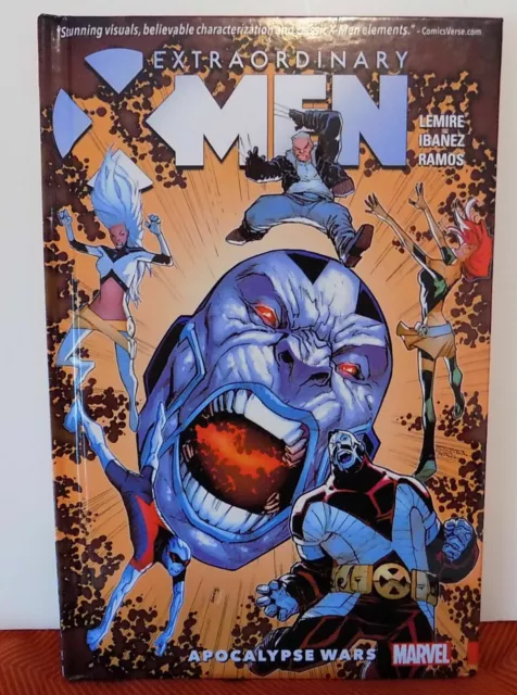 Extraordinary Men Apocalypse Wars  Hardcover Edition Marvel Comics     Box A1