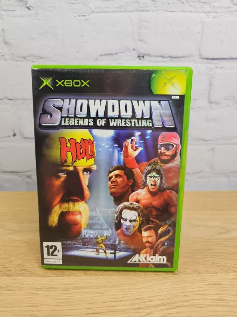 Showdown Legends of Wrestling Original Xbox Complete PAL Free Shipping