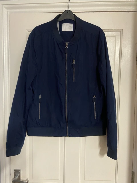 SELECTED HOMME IDENTITY Man s Blue Jacket Size Medium 10.00 PicClick UK