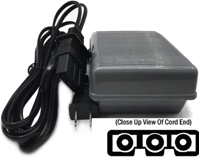 FOOT PEDAL CONTROL for Brother XL2600i,XL5232,LS520,LS2125i J00360051