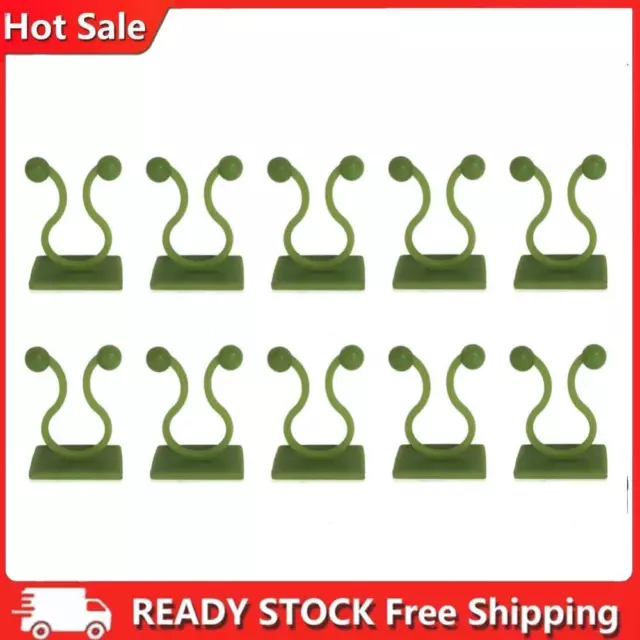 Plant Climbing Wall Fixture Clips Self-Adhesive Invisible Fixing Clip (M)